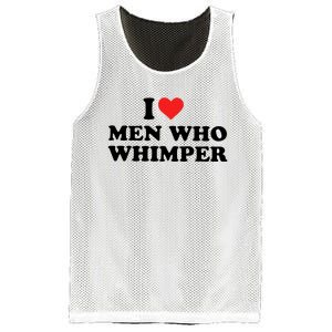 I Love M.En Who Whimper Mesh Reversible Basketball Jersey Tank