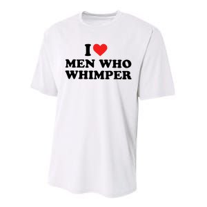 I Love M.En Who Whimper Performance Sprint T-Shirt