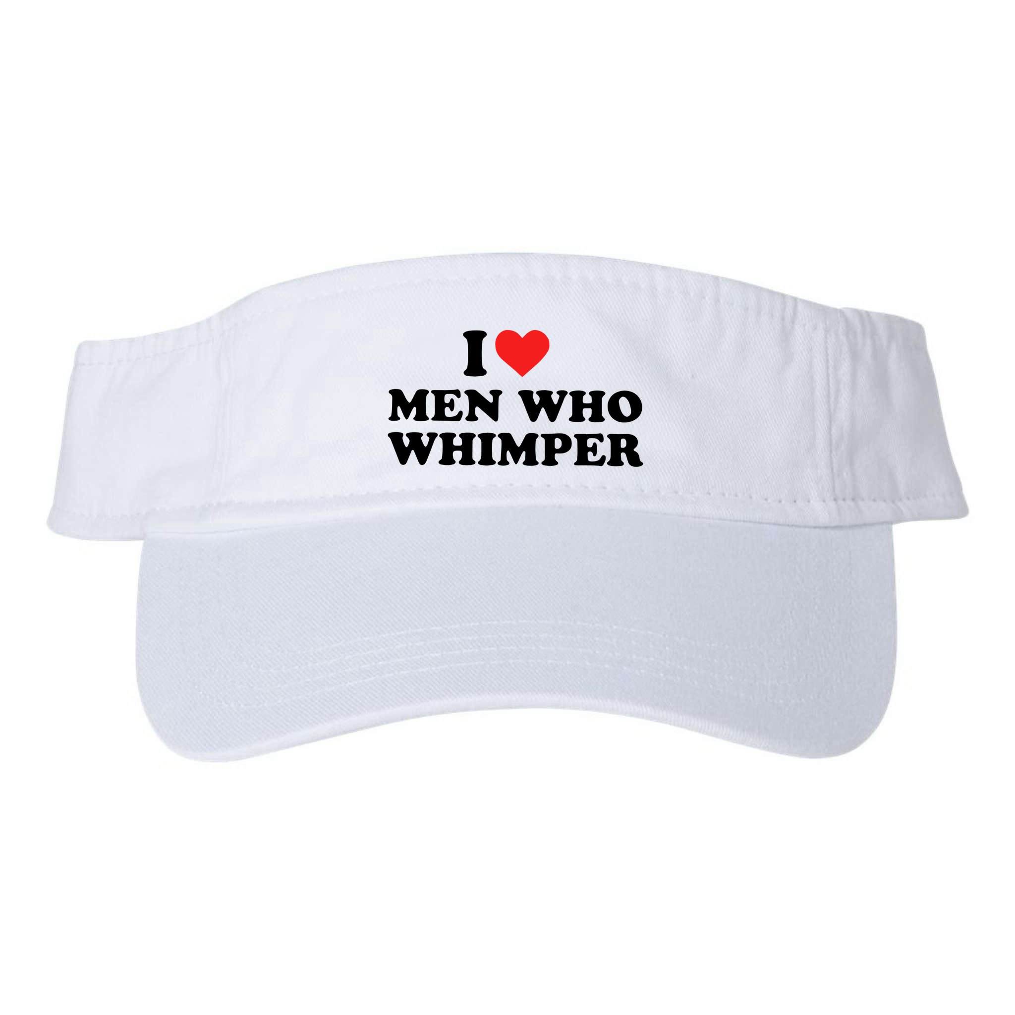 I Love M.En Who Whimper Visor