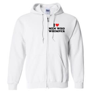 I Love M.En Who Whimper Full Zip Hoodie