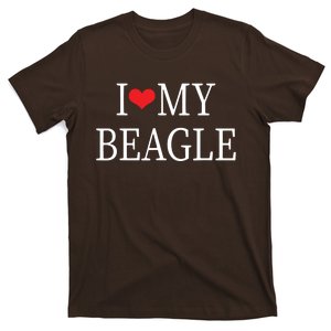 I Love My Beagle T-Shirt