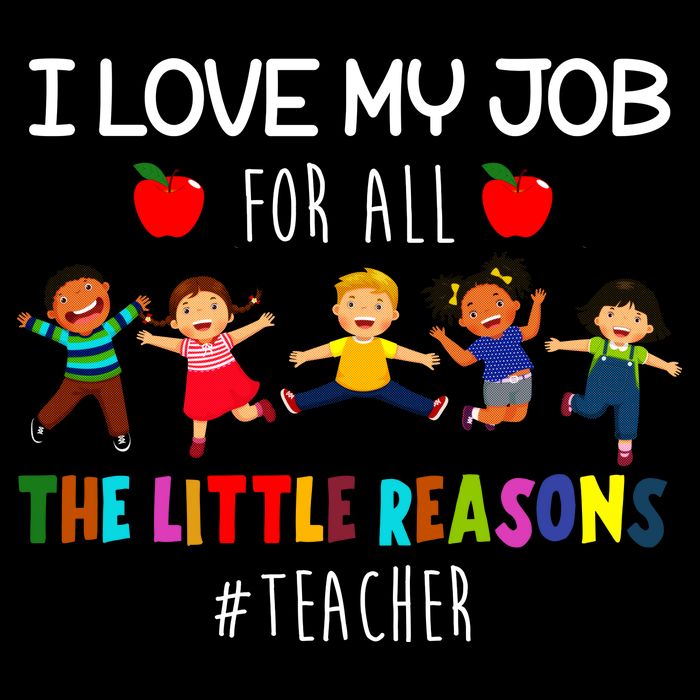 I Love My Job For All The Little Reasons Teacher Zip Tote Bag