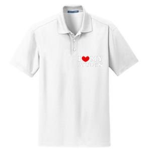 I Love My Allen Funny I Heart My Allen  Dry Zone Grid Polo