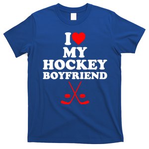 I Love My Hockey Friend Gift T-Shirt