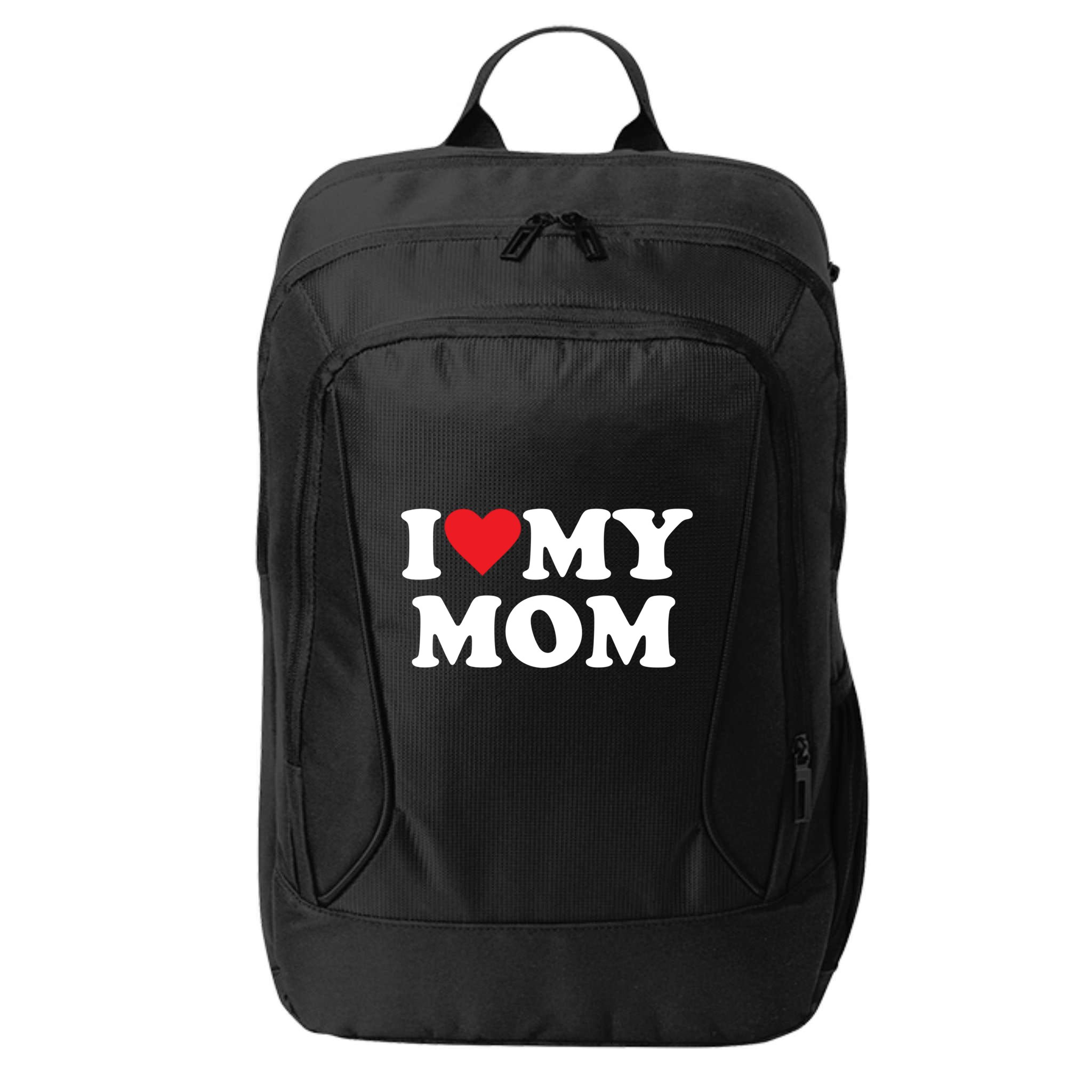 I Love My Mom Great Gift City Backpack