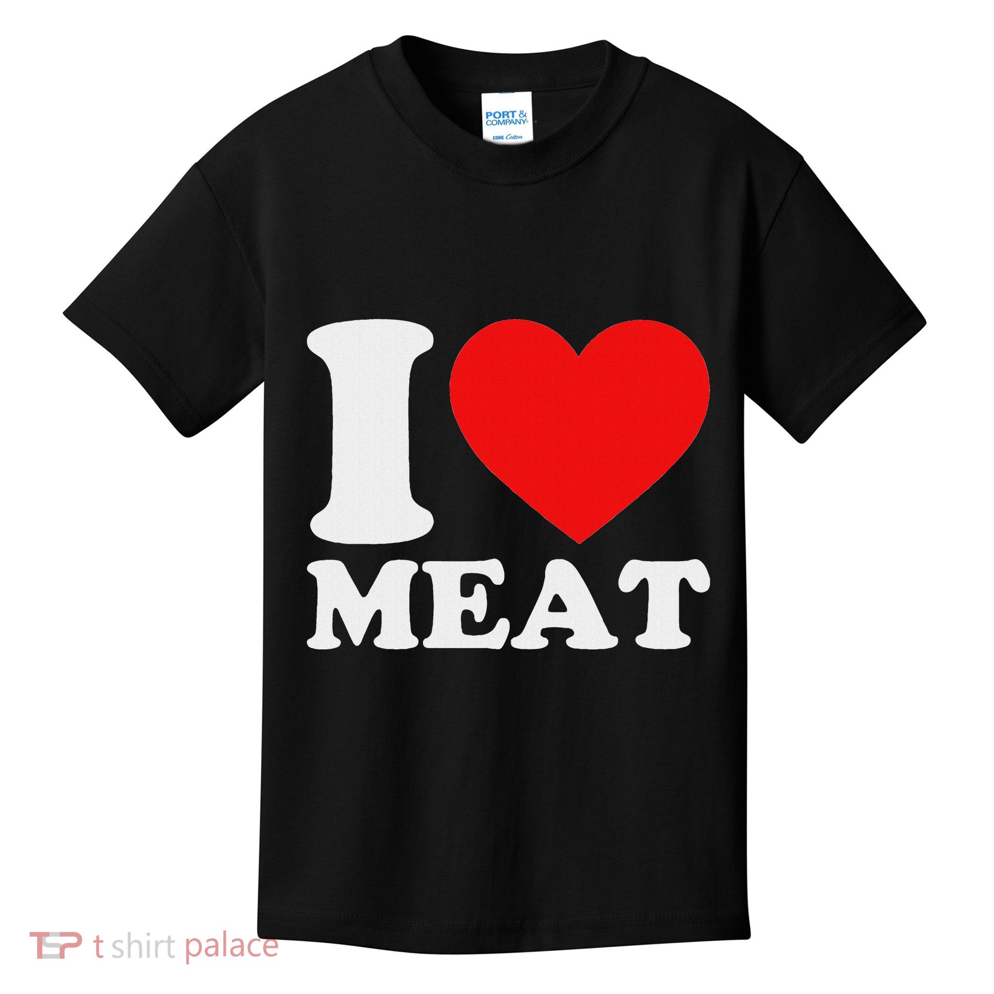 I Love Meat Kids T-Shirt