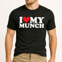 I Love My Munch I Heart My Munch For Munching Lover Performance Shirt