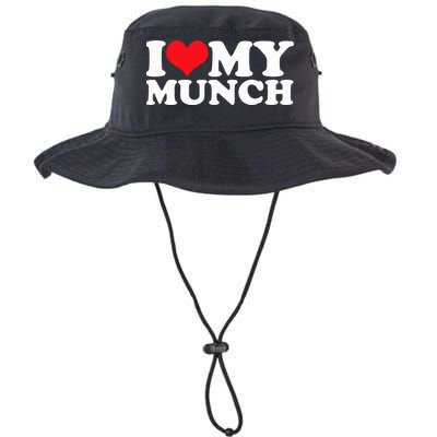I Love My Munch I Heart My Munch For Munching Lover Bucket Hat