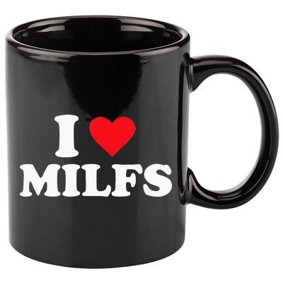 I Love MILFs 11oz C Handle Ceramic Mug