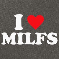 I Love MILFs Cotton Canvas Backpack