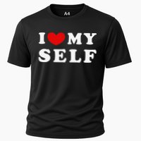I Love Myself I Heart Myself Cooling Performance Crew T-Shirt