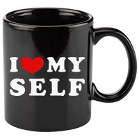 I Love Myself I Heart Myself 11oz C Handle Ceramic Mug