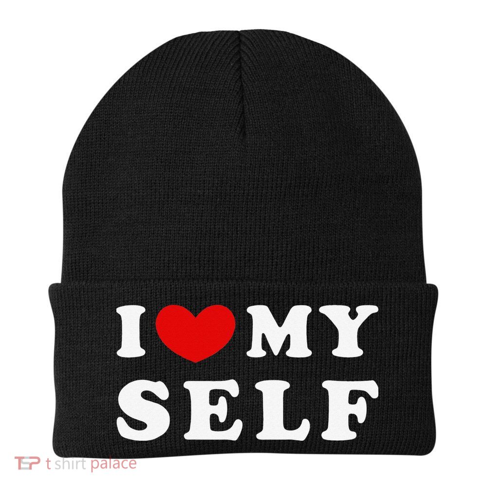 I Love Myself I Heart Myself Beanie