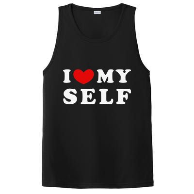 I Love Myself I Heart Myself PosiCharge Competitor Tank