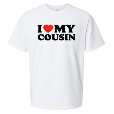 I Love My Cousin White Trash Party Attire Redneck Sueded Cloud Jersey T-Shirt