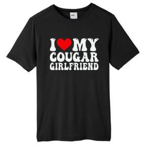 I Love My Cougar Girlfriend I Heart My Cougar Girlfriend GF Tall Fusion ChromaSoft Performance T-Shirt