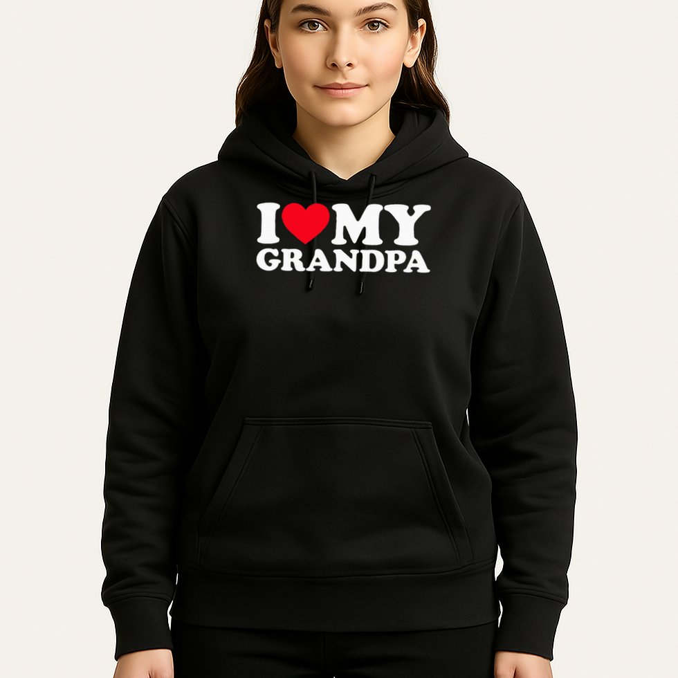 I Love My Grandpa Hoodie
