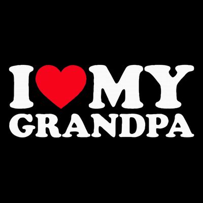 I Love My Grandpa T-Shirt