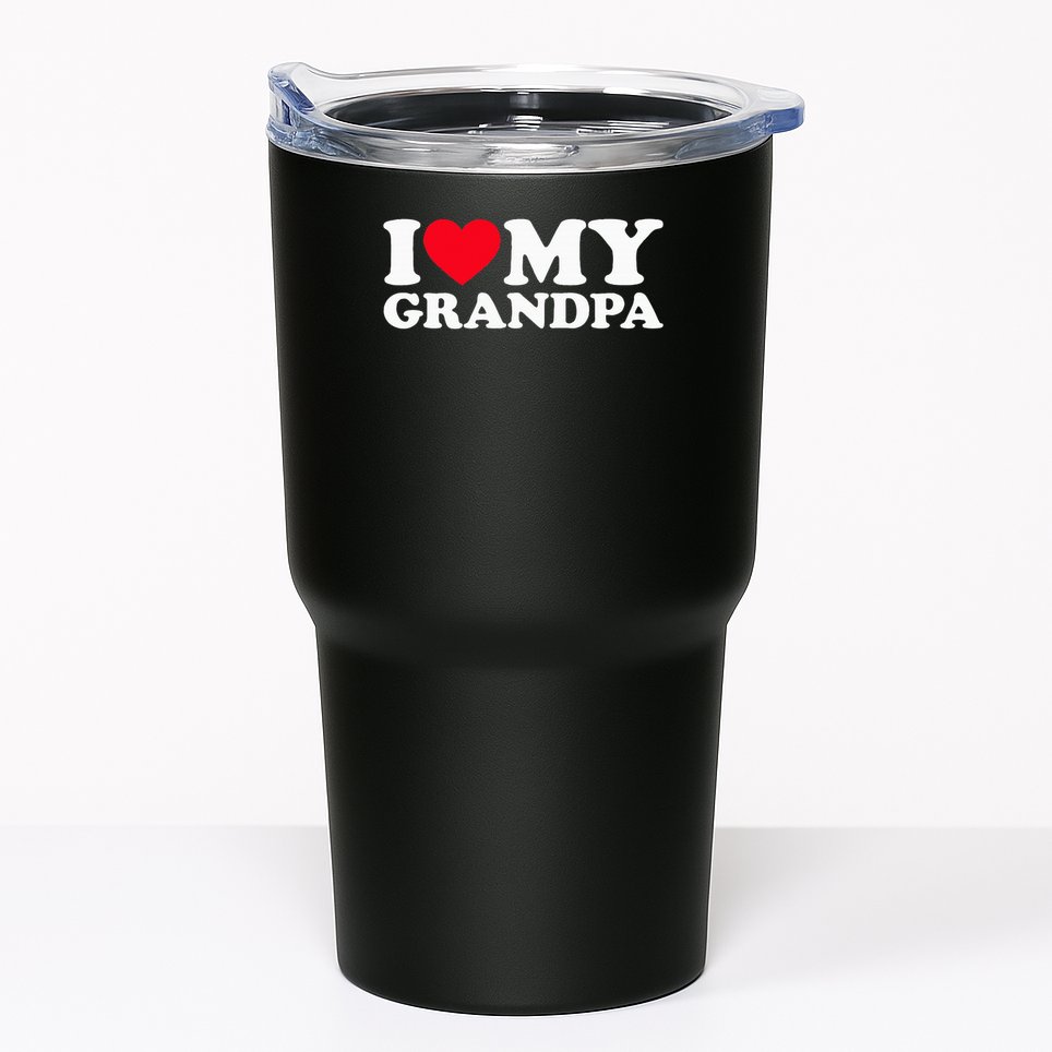 I Love My Grandpa Tumbler