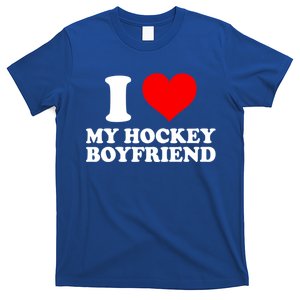 I Love My Hockey Friend Gift T-Shirt