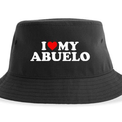 I Love My Abuelo Sustainable Bucket Hat