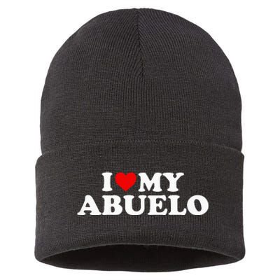 I Love My Abuelo Sustainable Knit Beanie