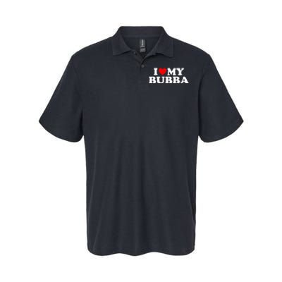 I Love My Bubba Softstyle Adult Sport Polo