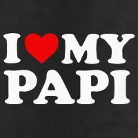 I Love My Papi Adult Drive Performance Visor