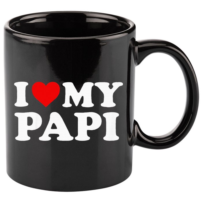 I Love My Papi 11oz C Handle Ceramic Mug