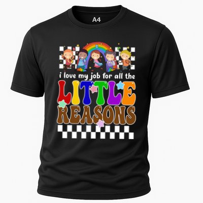 I Love My Job For All The Little Reasons Elementary Teacher Performance Shirt