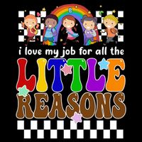 I Love My Job For All The Little Reasons Elementary Teacher Drawstring Bag