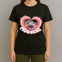 I Love Moo Deng Baby Hippo Moo Deng I Heart Moo Deng T-Shirt