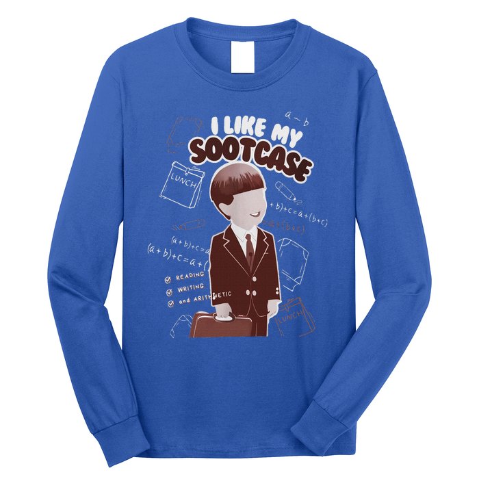 I Like My Suitcase Trump Sootcase Viral Long Sleeve Shirt