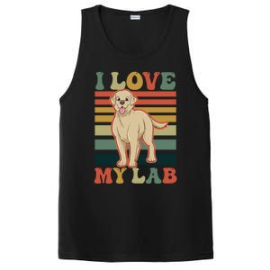 I Love My Lab Lab Mom Gift PosiCharge Competitor Tank