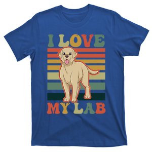 I Love My Lab Lab Mom Gift T-Shirt