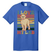 I Love My Lab Lab Mom Gift Tall T-Shirt