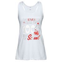 I've loved My Class For 100 Days Of School Teacher Valentine Ladies Essential Flowy Tank