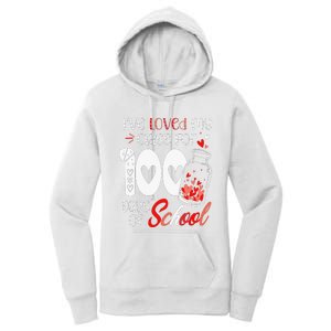 I've loved My Class For 100 Days Of School Teacher Valentine Women's Pullover Hoodie