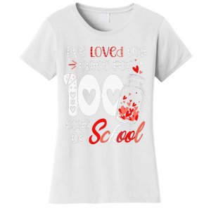 I've loved My Class For 100 Days Of School Teacher Valentine Women's T-Shirt