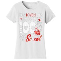 I've loved My Class For 100 Days Of School Teacher Valentine Women's T-Shirt