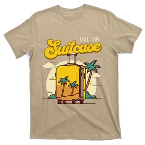 I Like My Suitcase Funny Sootcase Viral Meme Travel T-Shirt