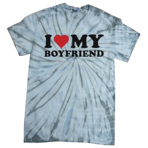 I Love My Boyfriend Baby Tie-Dye T-Shirt