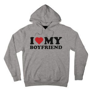 I Love My Boyfriend Baby Tall Hoodie