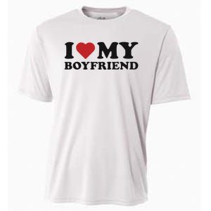 I Love My Boyfriend Baby Cooling Performance Crew T-Shirt