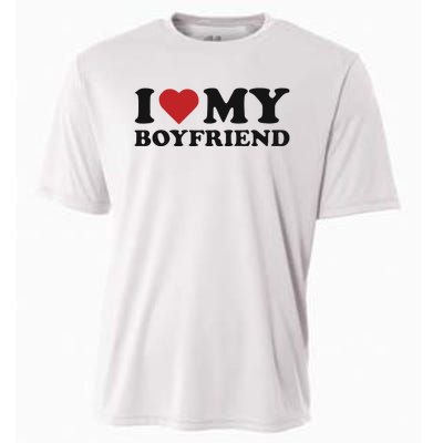 I Love My Boyfriend Baby Cooling Performance Crew T-Shirt