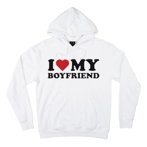 I Love My Boyfriend Baby Hoodie