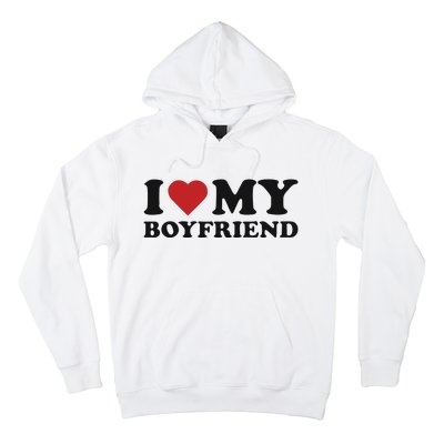 I Love My Boyfriend Baby Hoodie