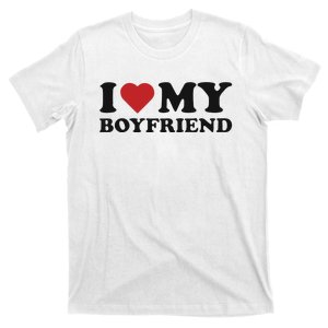 I Love My Boyfriend Baby T-Shirt