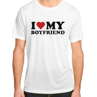 I Love My Boyfriend Baby Adult ChromaSoft Performance T-Shirt