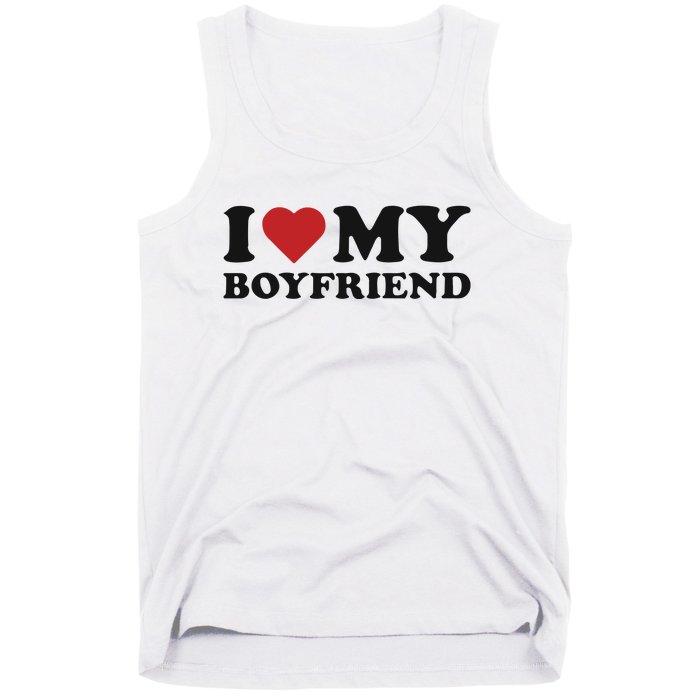 I Love My Boyfriend Baby Tank Top